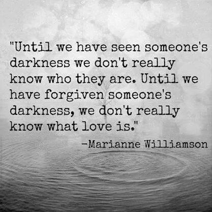 Darkness, Light and Forgiving.